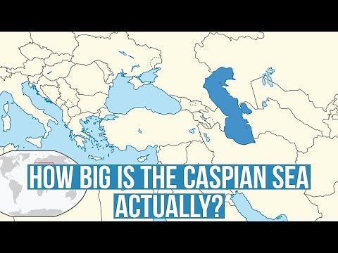 The Caspian Sea - How Big Is Caspian Sea Actually?