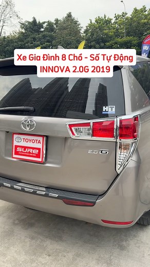 Innova 2019 số tự động 8 chổ, gia đình #toyotatancang #innova #thumuaotocugiacao #toyota #otocu | Văn Thắng