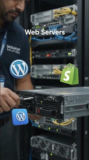 Web Server vs. File Server vs. Database Server!