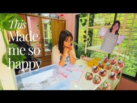 This Made Me So Happy | Unboxing Keychain Supplies + Studio Vlog