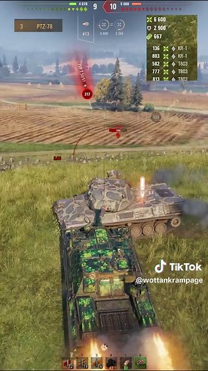 Exploring the New PTZ 78 in World of Tanks