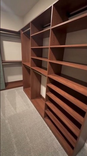 Walk-In Closet Tour ✨ Custom Storage Designed for Everyday Living