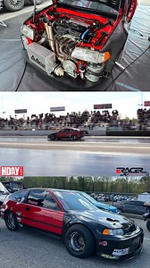 52K views · 1.2K reactions | Tom Turner runs his first 7, going 7.98 @ 192mph in Sport FWD at HDAY #hday #sportfwd #sfwd #bseries #PTE #stickshift #hpattern #crx #eracerproductions | ERacer Productions | Facebook