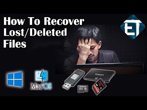 How To Recover Permanently Deleted Files in Windows 10/MacOS