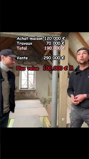 Opération rentable??? #diy #travaux #renovation
