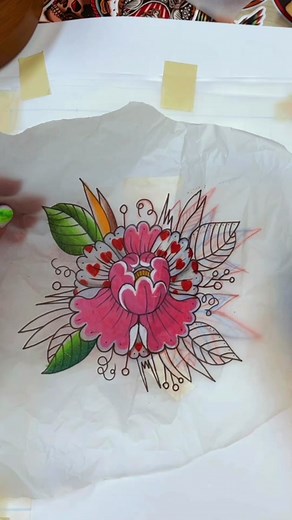 How to draw a peony by @SelfCareSutton