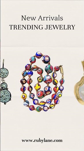 Vintage Jewelry - Trending Styles Spring 2026 #vintagejewelry #trending #spring #vintage