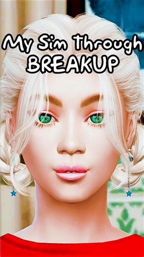 My sim through a breakup 🤕#sims4 #thesims4 #sims #shorts