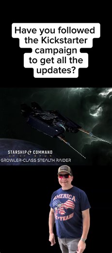 Don’t miss a beat. Follow the Kickstarter for Starship Command: Orion Spur and stay ahead of the fleet. Get exclusive updates, behind-the-scenes access & mission alerts. 🌌 starshipcommandgame.com #StarshipCommand #KickstarterGame #SpaceGame #SciFiGaming #IndieGame
