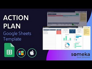 Action Plan Google Sheets Template | Business Action Plan
