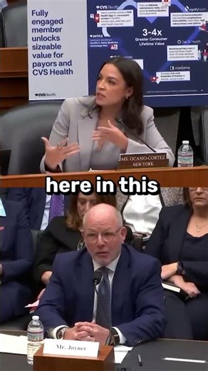 AOC Makes Healthcare CEO Squirm
