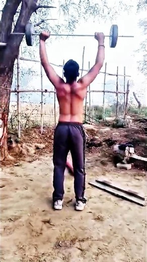 Back Workout at Home 💪 Barbell Only
