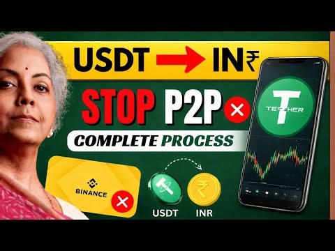 USDT To INR Without P2P | Stop P2P Trading | Safe Withdrawal Method 2026 | NR Ketic | Stop P2P Now 🔴