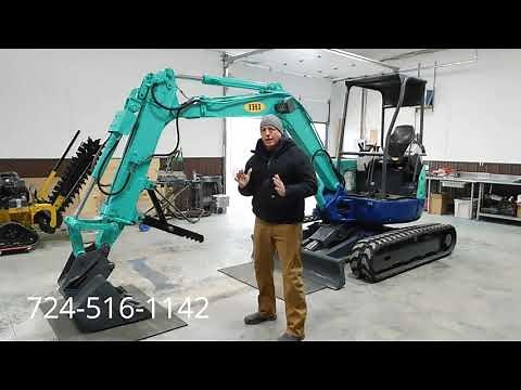 IHI 35NX Compact Trackhoe Mini Excavator for Sale on eBay!