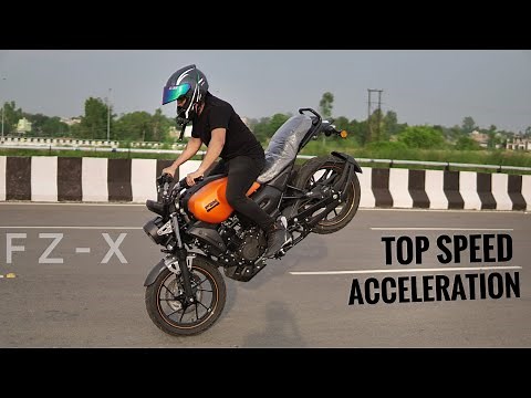 Yamaha FZ-X 2021 Top Speed | Acceleration