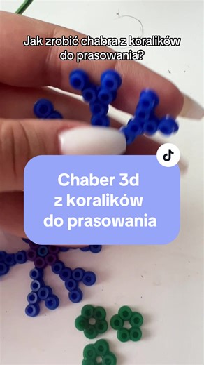 Jak zrobić chabra z koralików do prasowania?