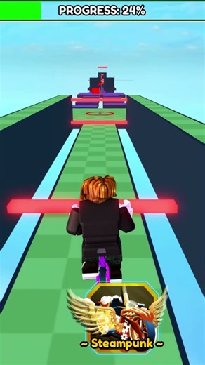 Driving a BIKE through Roblox Obby is wild... 🚲💨