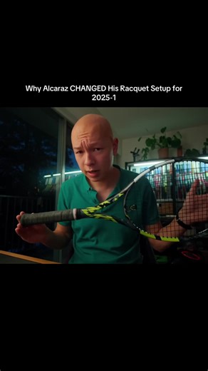 Alcaraz's 2025 Racquet Setup Change Explained