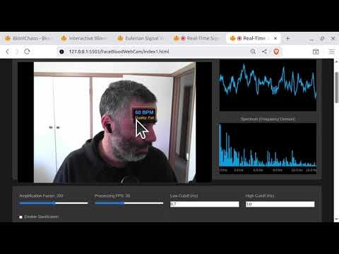 Real-Time Webcam Heart Rate Monitor: Detecting Heart Rate & Deepfakes
