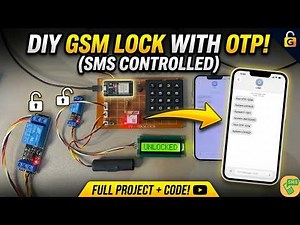 ESP32 Based Lineman Security System | OTP Authentication using GSM | IoT Project