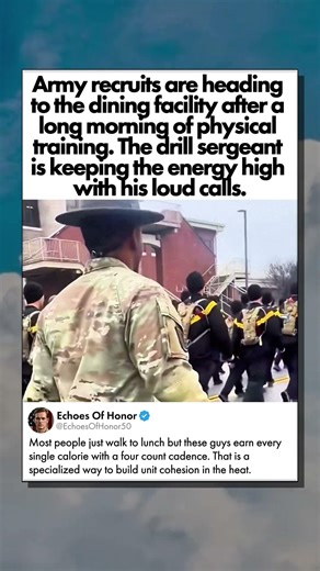 MORALE BOOST ON THE PARADE