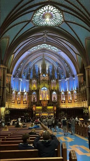 북미에서 가장 아름다운 성당 # 몬트리올노트르담대성당(Notre Dame Cathedral in Montreal) #캐나다여행