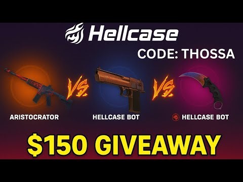 HELLCASE CASE BATTLES AGAINST BOTS🔥┃HELLCASE GIVEAWAY┃HELLCASE PROMO CODE