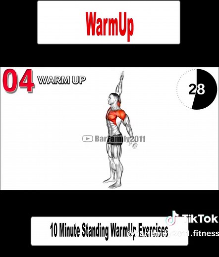 10-Minute Standing Warm-Up Exercises for Everyone