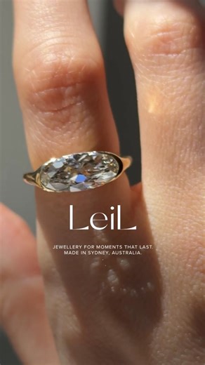 Discover engagement rings and wedding bands with ethical lab-grown diamonds for your special day and beyond. Our unique pieces capture your memories, growth, and love. | LeiL