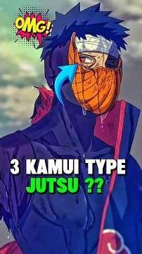 The 3 Naruto Jutsu Similar to Obito Kamui #naruto #anime #narutoshippuden