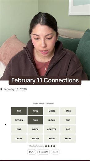 Improving Your Connections Game Skills