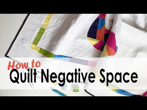 How to Quilt Negative Space with On Williams Street