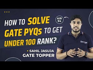 How to Solve Gate PYQs to get Under 100 Rank? | Gate PYQs | Gate at Zeal
