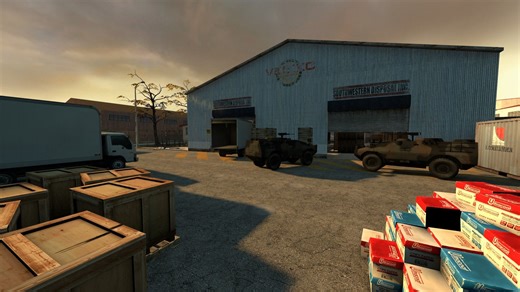 【GMOD】地图推荐：仓库_游戏热门视频