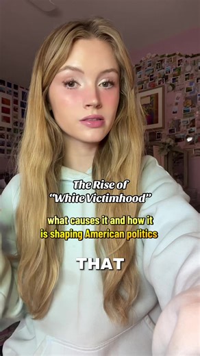 Obviously cannot cover all nuances in one video, will have to make multiple parts. #fyp #whitevictimhood #discourse #sociology #psychology