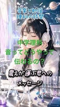 【歌って覚える】音の伝わり方🔊 lo-fi study song【中学生理科】