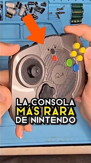 The RAREST and MOST UNKNOWN NINTENDO console 🤔🎮 #nintendo #iqueplayer #videogames #curiosities
