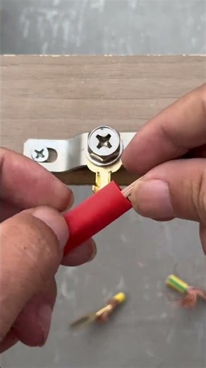 How To Make A Smart Wire To Wire Joint | Easy Electrical Wiring Technique #shortvideo #wire