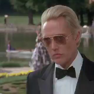 Christopher Walken only got the role of Max Zorin in A VIEW TO A KILL after David Bowie and then Sting both turned it down; Bowie reportedly bailed because he didn’t fancy spending months “watching my stunt double fall off cliffs.”