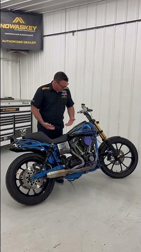 2 Slicc’s 2005 Dyna Stunt bike. #harleydavidson #stunt #motorcycle #stuntbike #shop #motorcyclelife