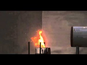 Blasting bushfires with explosives