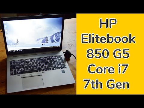 Hp Elitebook 850 G5 Unboxing & First Look | Core i7 (8th gen)