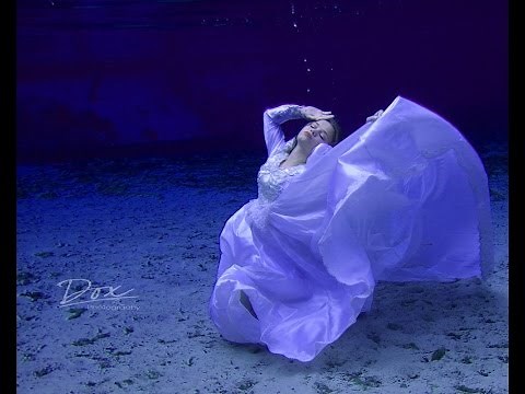Underwater Wedding Dress Shoot with Victoria