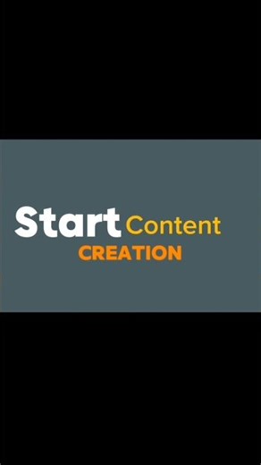 start content creation ........... #first #start #video #contentcreation