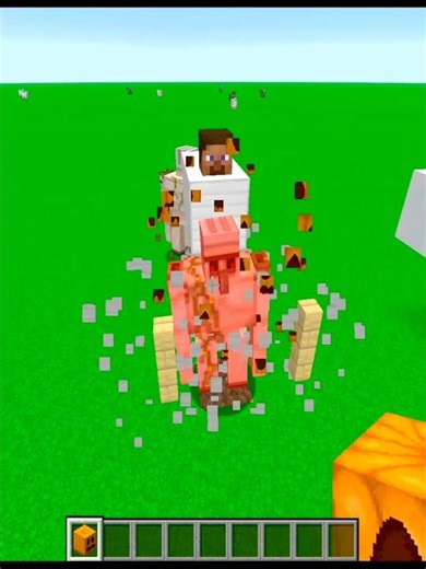 Iron Golem or snow golem #minecraft #shorts