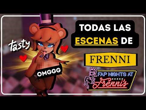 ALL FRENNI SCENES | FAP NIGHT AT FRENNIS ARCADE v0.2.8***♥