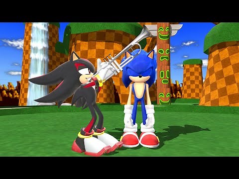 Sonic the Hedgehog! - 360° - Trumpet Meme PT2! SHADOW (The First 3D VR Game Experience!)