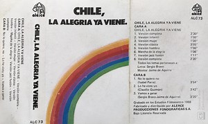 Chile, la alegría ya viene - Chile, la alegría ya viene