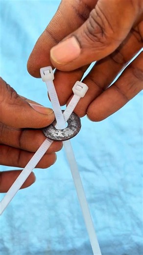Electricians! Amazing Zip Tie & Washer Trick You Need to Know | Easy Electrical Installation Hack