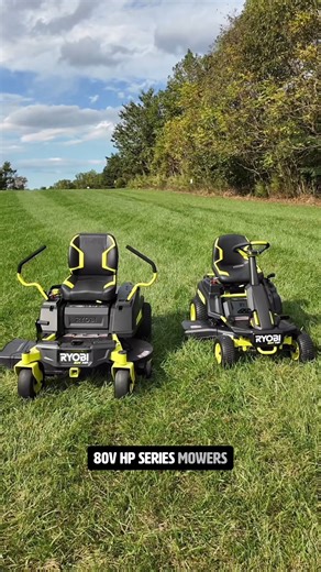 𝗖𝗢𝗠𝗜𝗡𝗚 𝗧𝗛𝗜𝗦 𝗦𝗣𝗥𝗜𝗡𝗚 ⚡️ Unmatched power, unrivaled innovation. ☑️ 𝗡𝗘𝗪 R1 80V HP Brushless 30” Electric Riding Lawn Mower​ - More power than a 16 horsepower gas engine | Up to 1 acre ⁠per charge⁠ ($2,999) ☑️ 𝗡𝗘𝗪 ZR3 80V HP Brushless 42” Electric Zero Turn Riding Mower - Equivalent to a 25 horsepower gas engine | Up to 2 acres⁠ per charge⁠ ($3,999) Experience the power of gas, without the hassle - No gas, oil, belts, fumes, or regular engine maintenance​. Learn more >> go.ryo.b